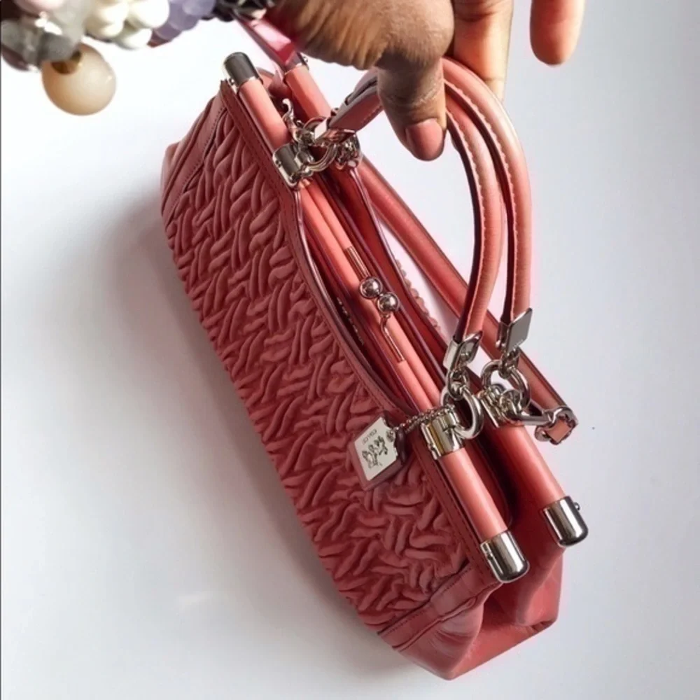 Coach Madison gathered purse